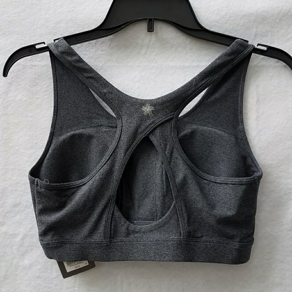 Tek Gear Key Hole Med-Impact Sports Bra Size LG - Picture 2 of 7